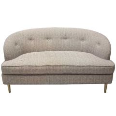 Edward Wormley (1907-1995) Upholstered Sofa/Loveseat for Dunbar