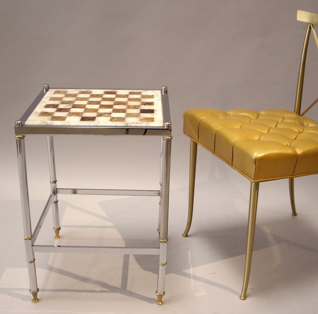 Small Game Table/Side Table at 1stdibs