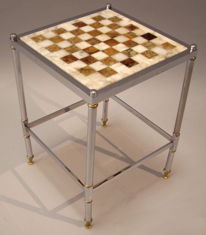 Small Game Table/Side Table at 1stdibs
