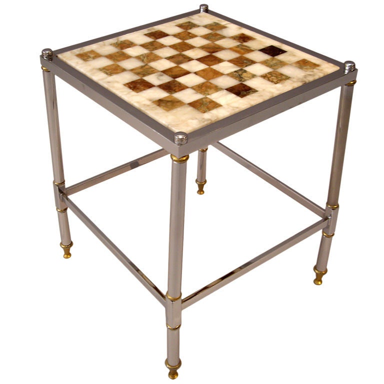 Small Game Table/Side Table at 1stdibs