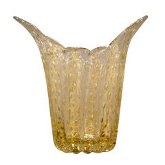 Barovier 
Toso- Large Italian Glass Vase