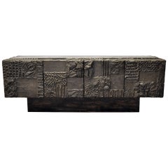 Paul Evans (1931-1987) Signed Studio Cabinet for Directional