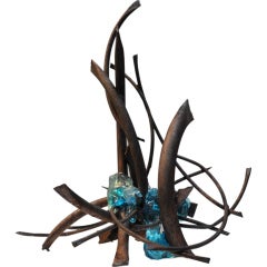 Claire Falkenstein (American, 1908-1997) -Copper/Glass Fusion