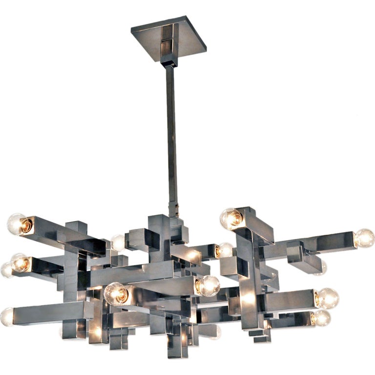 Gaetano Sciolari- Eighteen Light Chandelier