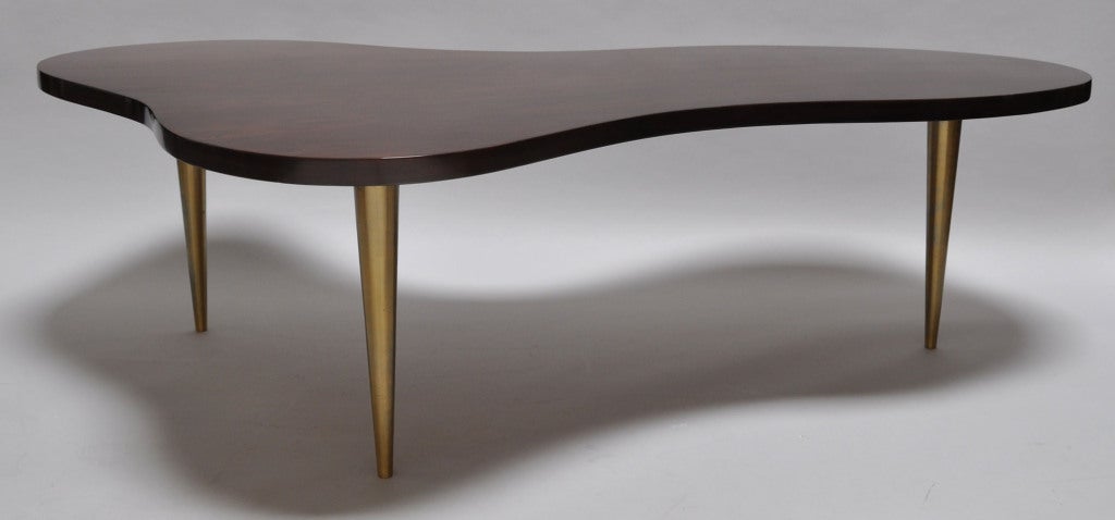 Lacquered T.H. Robsjohn-Gibbings (1905-1976) Free Form Coffee Table