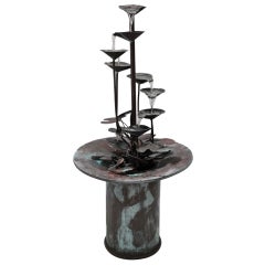 Artist Crafted - Copper Water Fountain