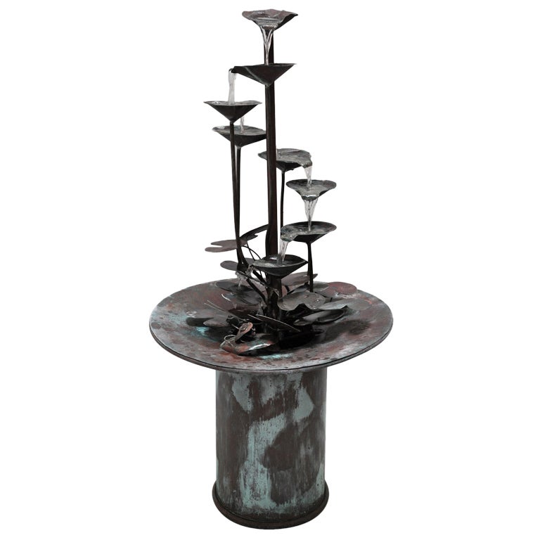 Artist Crafted - Copper Water Fountain