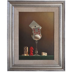 Gerald Stinski (American b1929-2015) Oil on Board 9