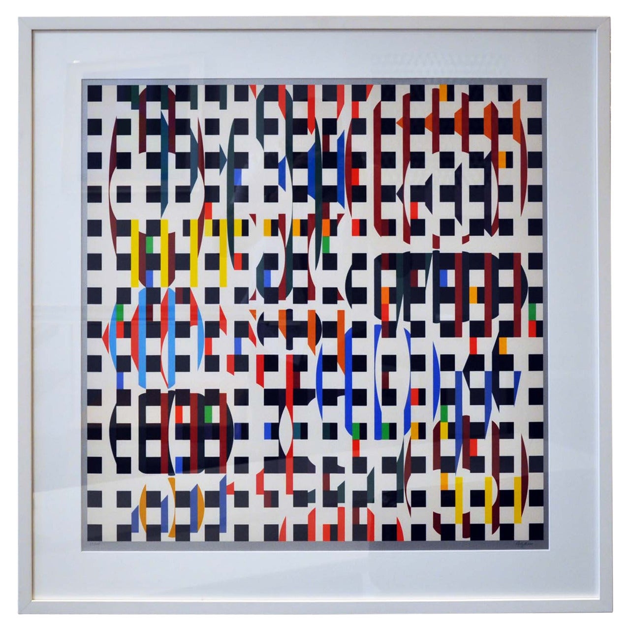 Yaacov Agam Lithograph, Signed and Numbered