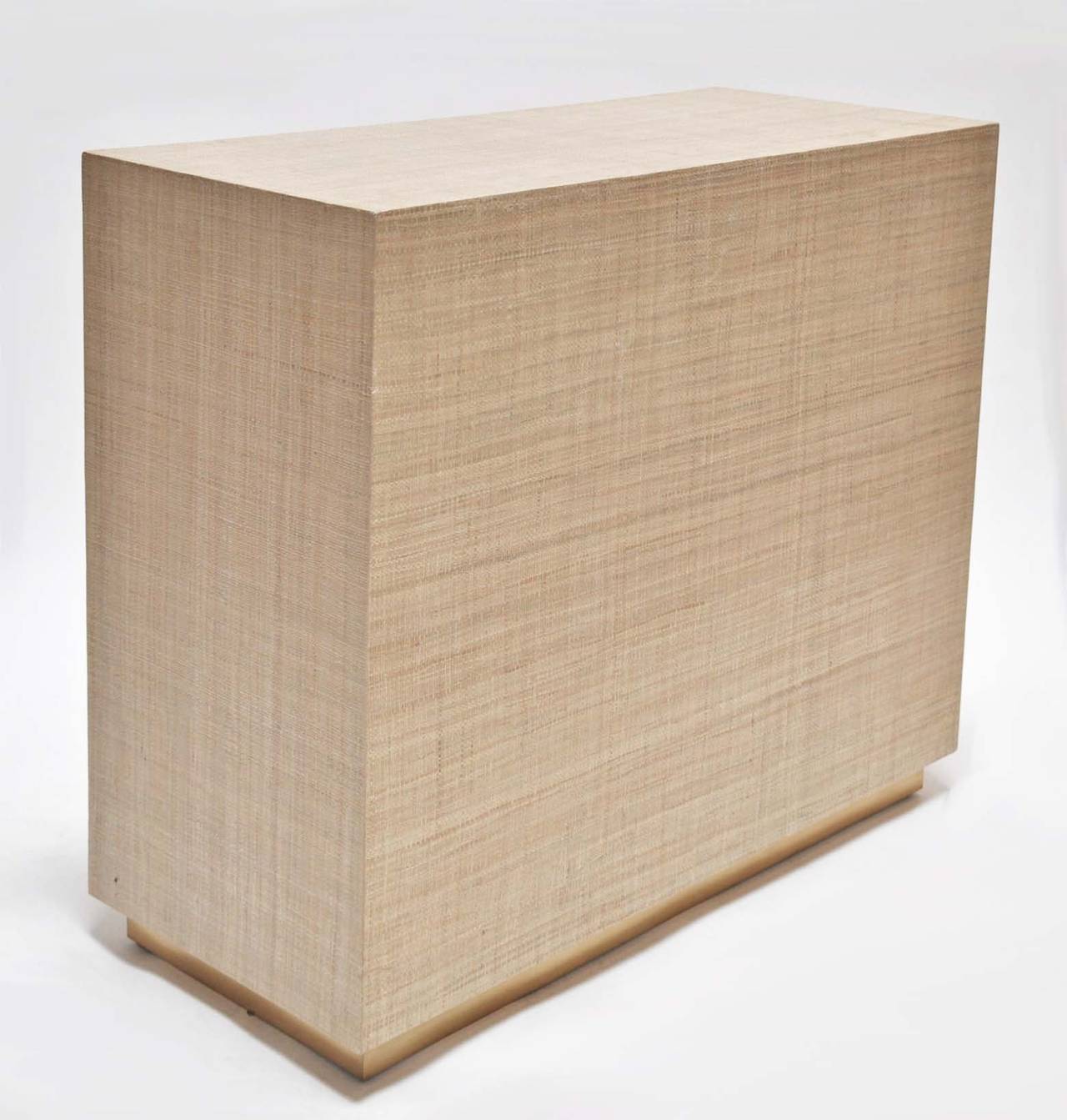 grasscloth dresser