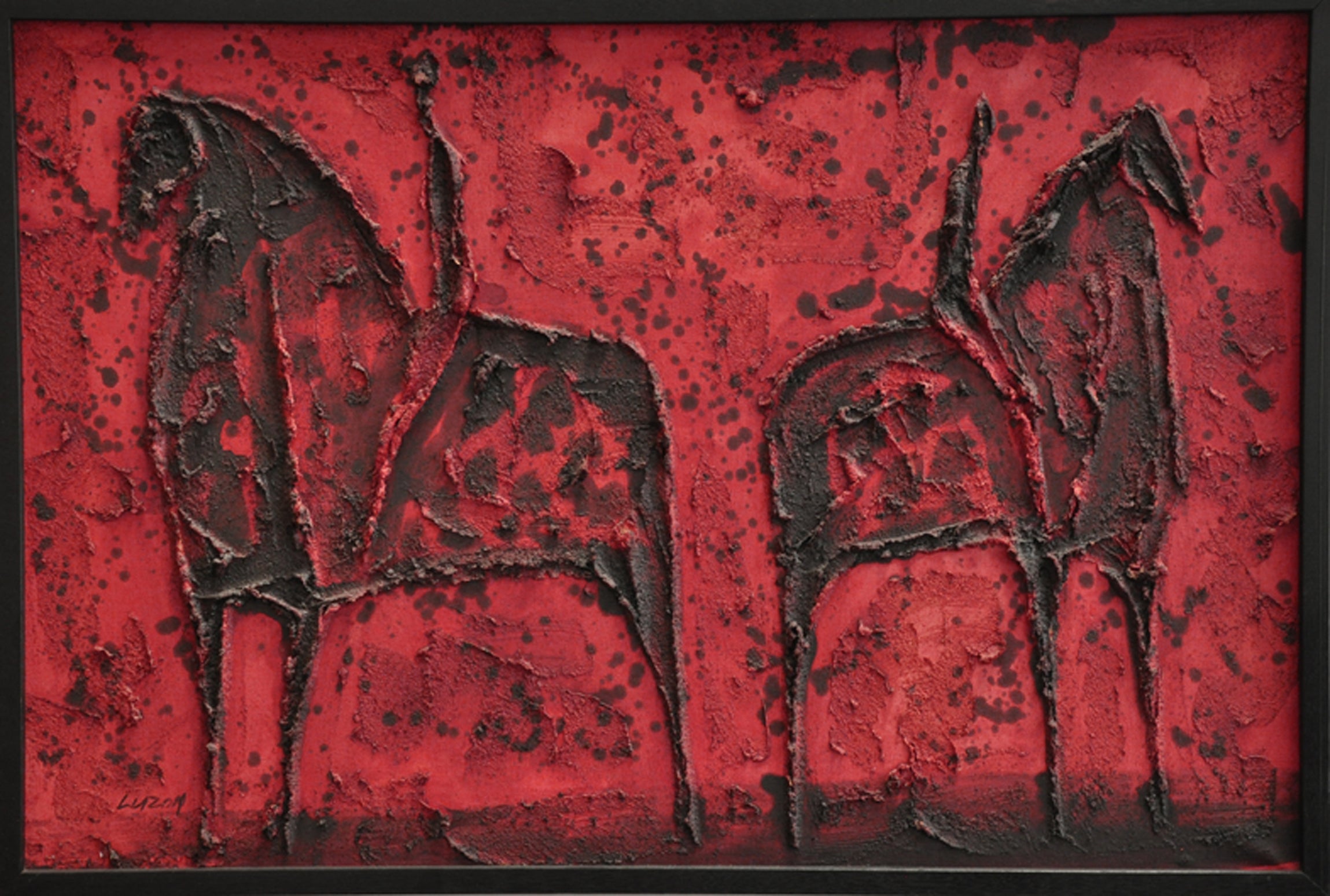 1960s- Luzon: signed Oil on Canvas