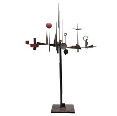 Paul Kasper (Américain 1922-2011) Grande sculpture en acier soudé 1950s