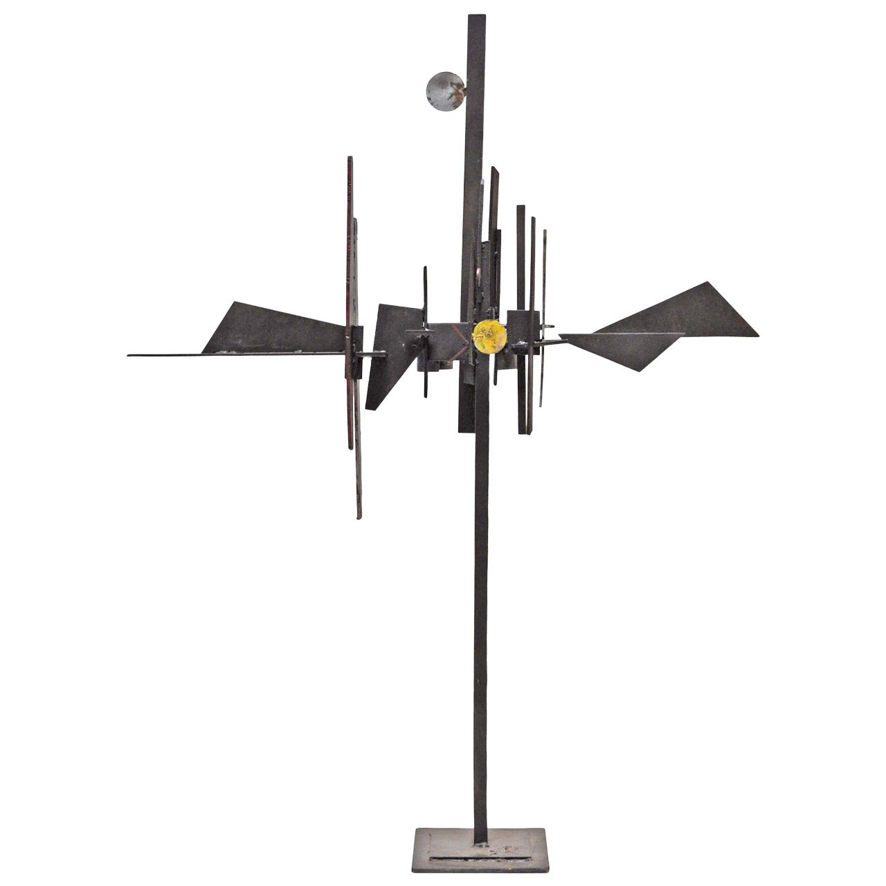 Paul Kasper Signed, Welded Steel Sculpture, 1950