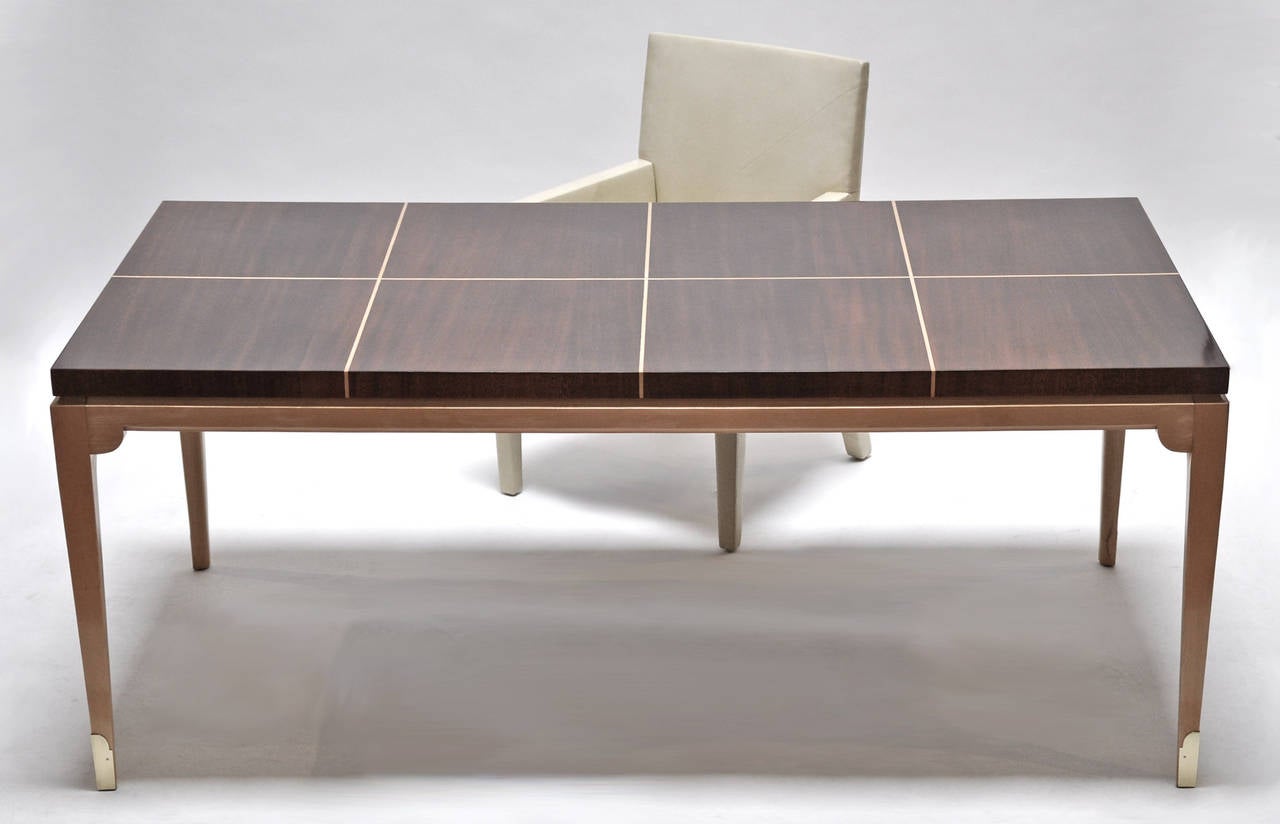 Inlay Tommi Parzinger Dining Table