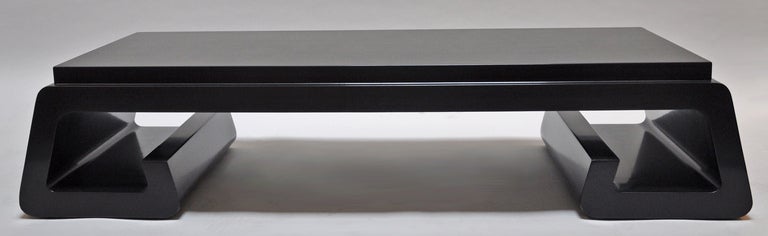 Wood Rare, Signed - James Mont (American, 1904-1978) Coffee Table