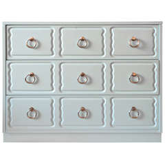 Dorothy Draper "Espana" Chest in Tiffany Box Blue 7
