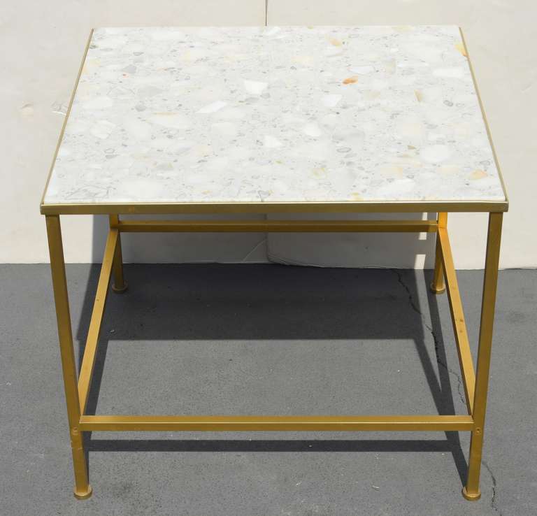 Finn Andersen for Selig Occasional Table with Terrazzo Top