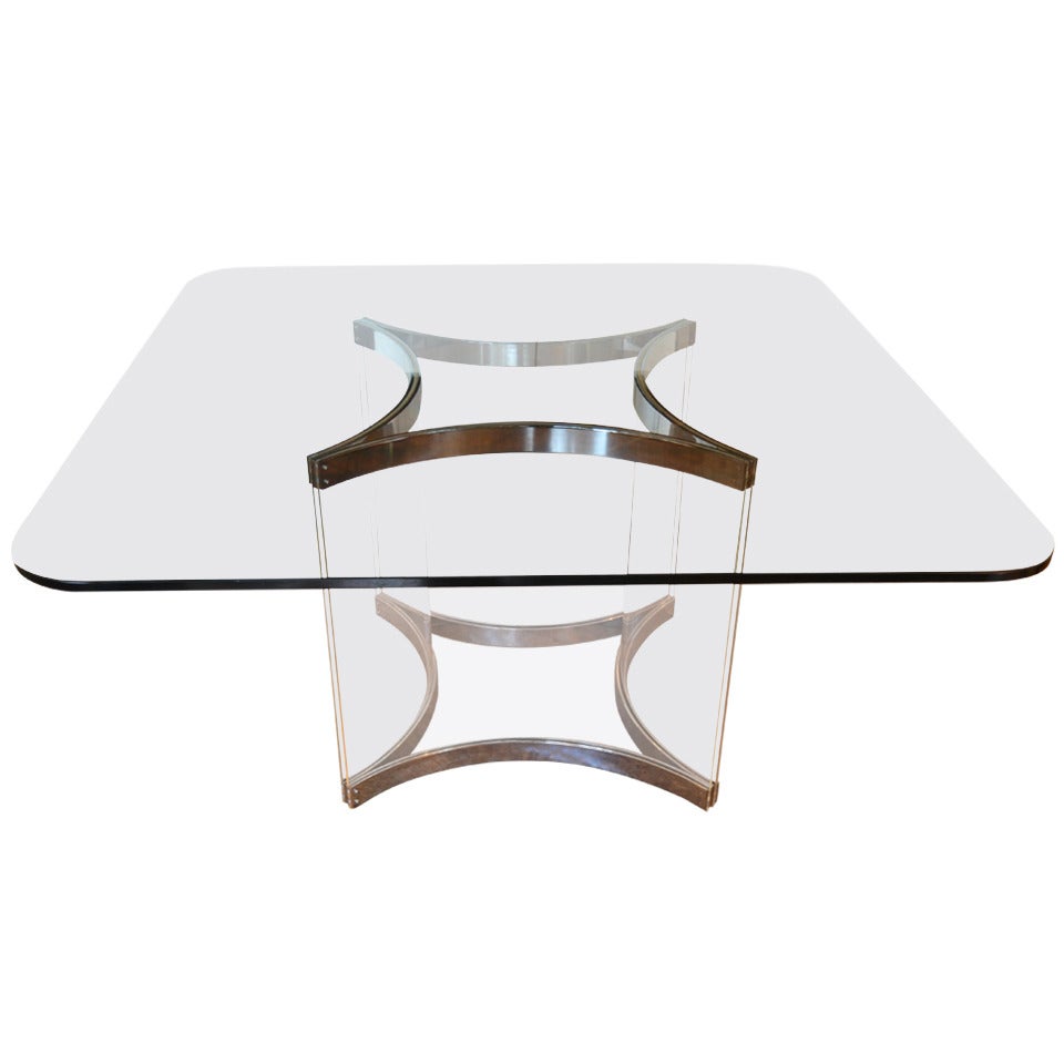 Alessandro Albrizzi Square Dining Table For Sale