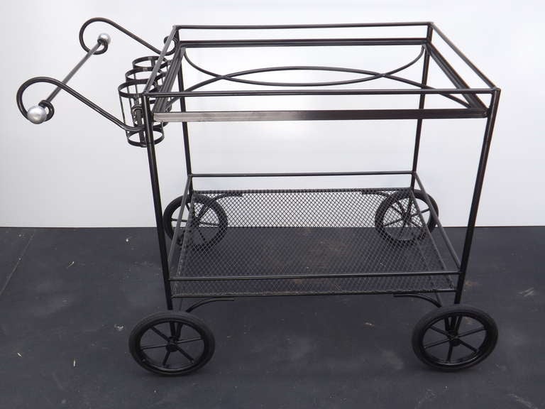 outdoor serving carts