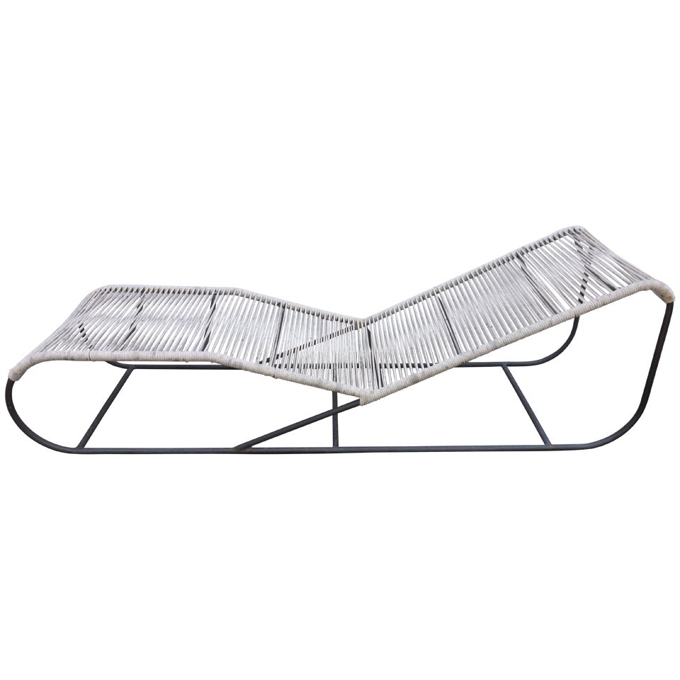 Kipp Stewart Bronze Chaise Longue