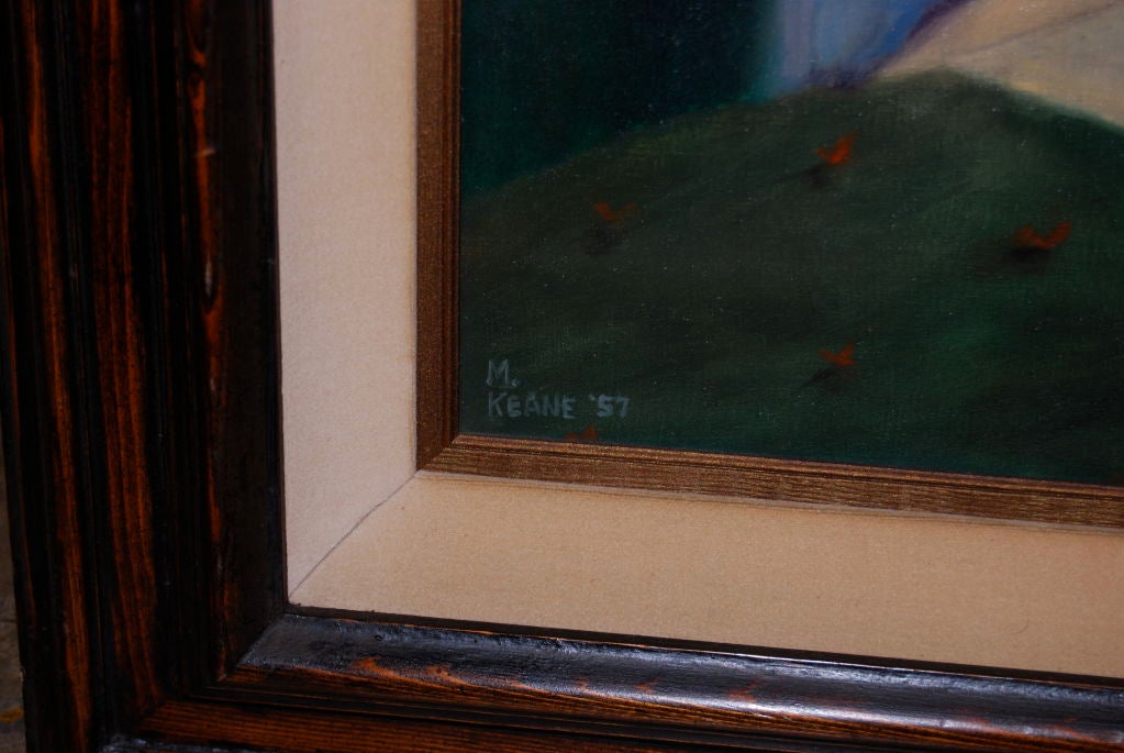 Original Margaret Keane Painting "Praying Boy"