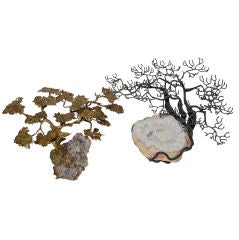 Bronze and Quartz Tree Studio Sculptures Bronze and Quartz Tree Studio Sculptures