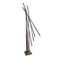 Gino Sarfatti for Arteluce Articulated Floor Lamp