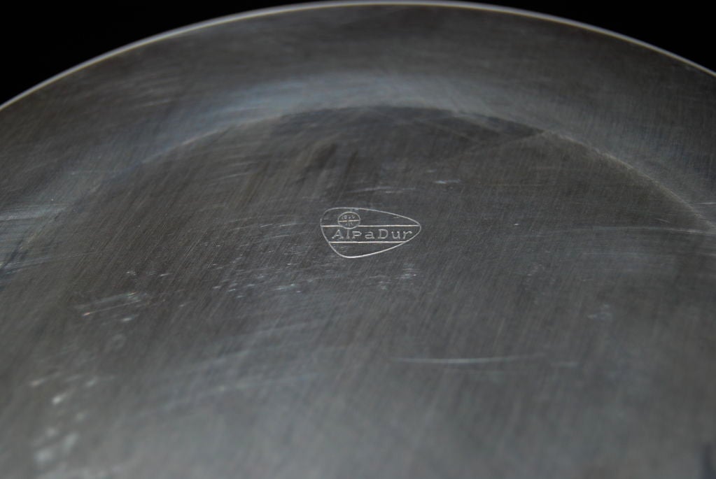 Pedro Duran Silverplated Champagne Bucket with Floor Stand