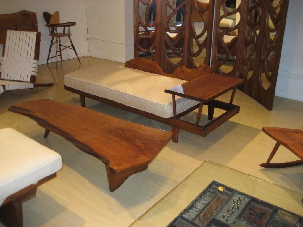Rare and Unique George Nakashima Sofa 1