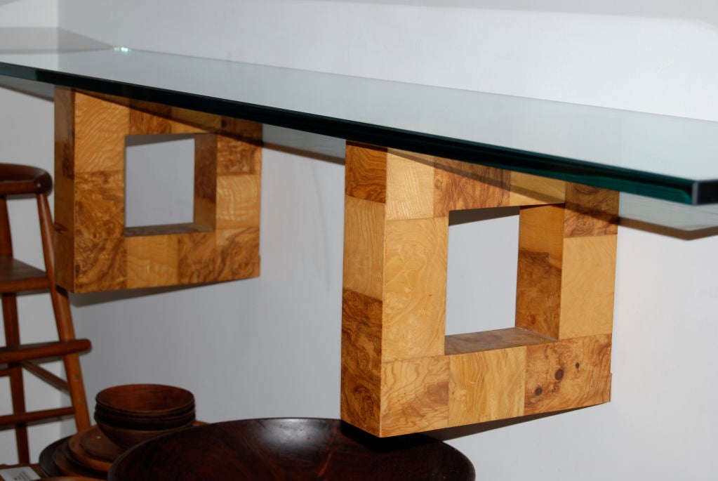 Paul Evans Olive Burl Wall Console