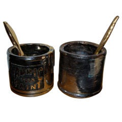 Bruce Koko Metallic Glazed Ceramic "Auric" Pots