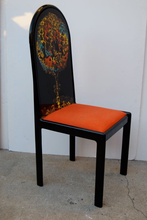 German Bjorn Wiinblad Set of 6 Limited Edition Chairs-34/300