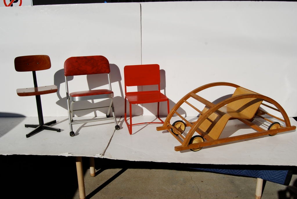 Collection of Modernist Childrens Chairs