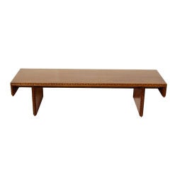 Frank Lloyd Wright "Taliensin" Line Bench/Table