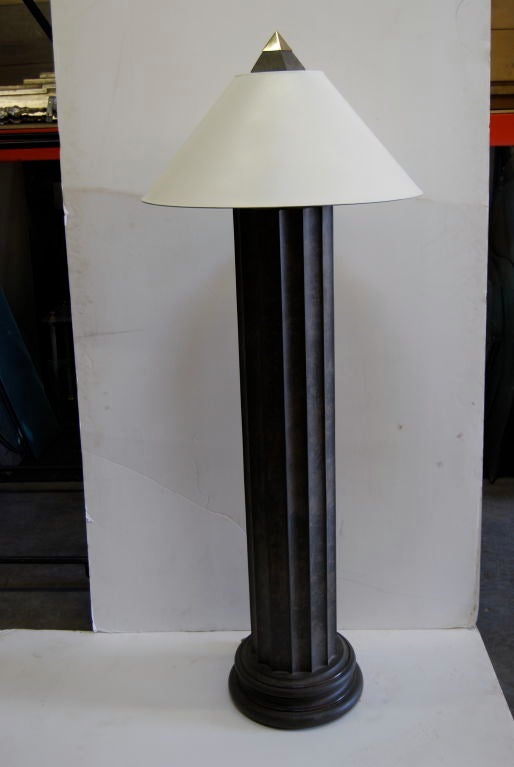 Custom Steven Chase Floor Columnar Floor Lamps at 1stDibs