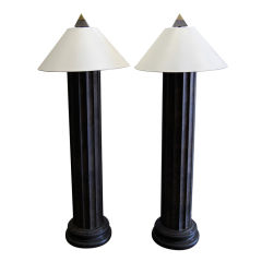 Custom Steven Chase Floor Columnar Floor Lamps