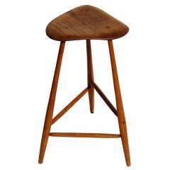 Wharton Esherick Freeform Stool