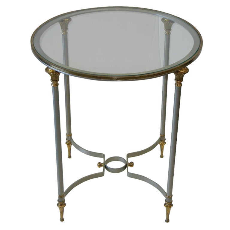 Maison Jansen Round Occasional Table