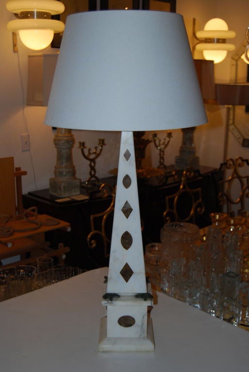 A large and impressive lamp. Very well constructed.