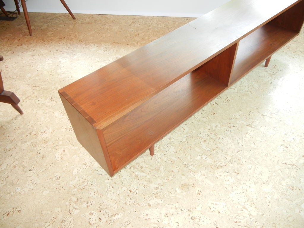 George Nakashima Dovetailed Bookcase Console In Good Condition In Los Angeles, CA