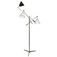 Arredoluce Triennale Lamp-Grey Black White