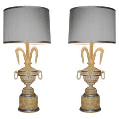 Syrie Maugham Lamps from Jean Harlow's Residence