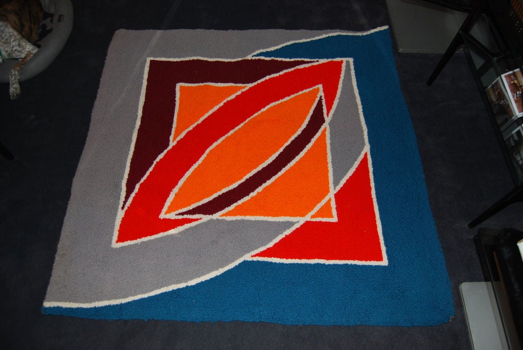 A wonderful Stella image recreated in a tapestry suitable for wall or floor.