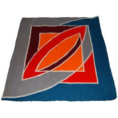 Frank Stella "River of Ponds" Tapestry/Rug