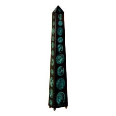 Piero Fornasetti Backlit Obelisk Table Lamp