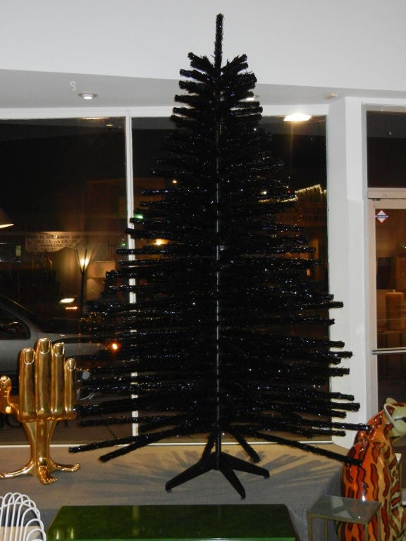 A massive black Christmas tree by Tom Ford for Gucci. 
There were very few of these made and they are extremely rare.
Original fitted Gucci box included.