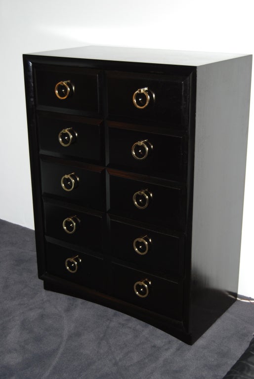 A Classic and chic Robsjohn-Gibbings chest.