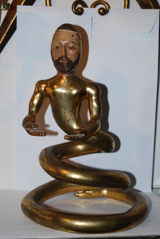 Pedro Friedeberg "Twisted Saint" Sculpture