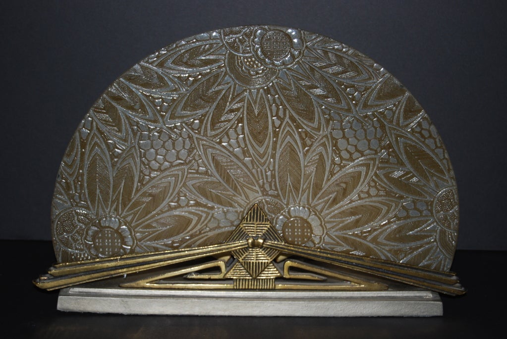 Sabino French Art Deco Fan Lamp