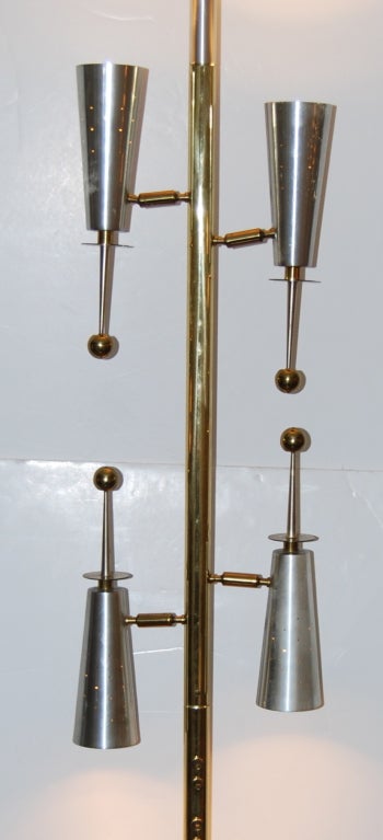 Atomic Pole Lamp by Stiffel